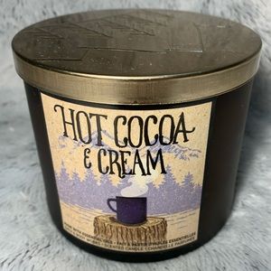 Hot Cocoa & Cream 3-Wick Candle from Bath & Body Works (2018) BBW